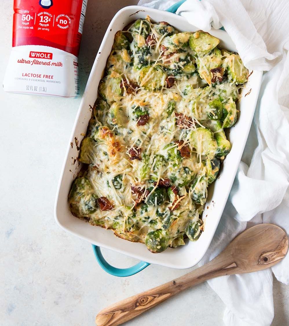 Brussels Sprouts Au Gratin Recipe