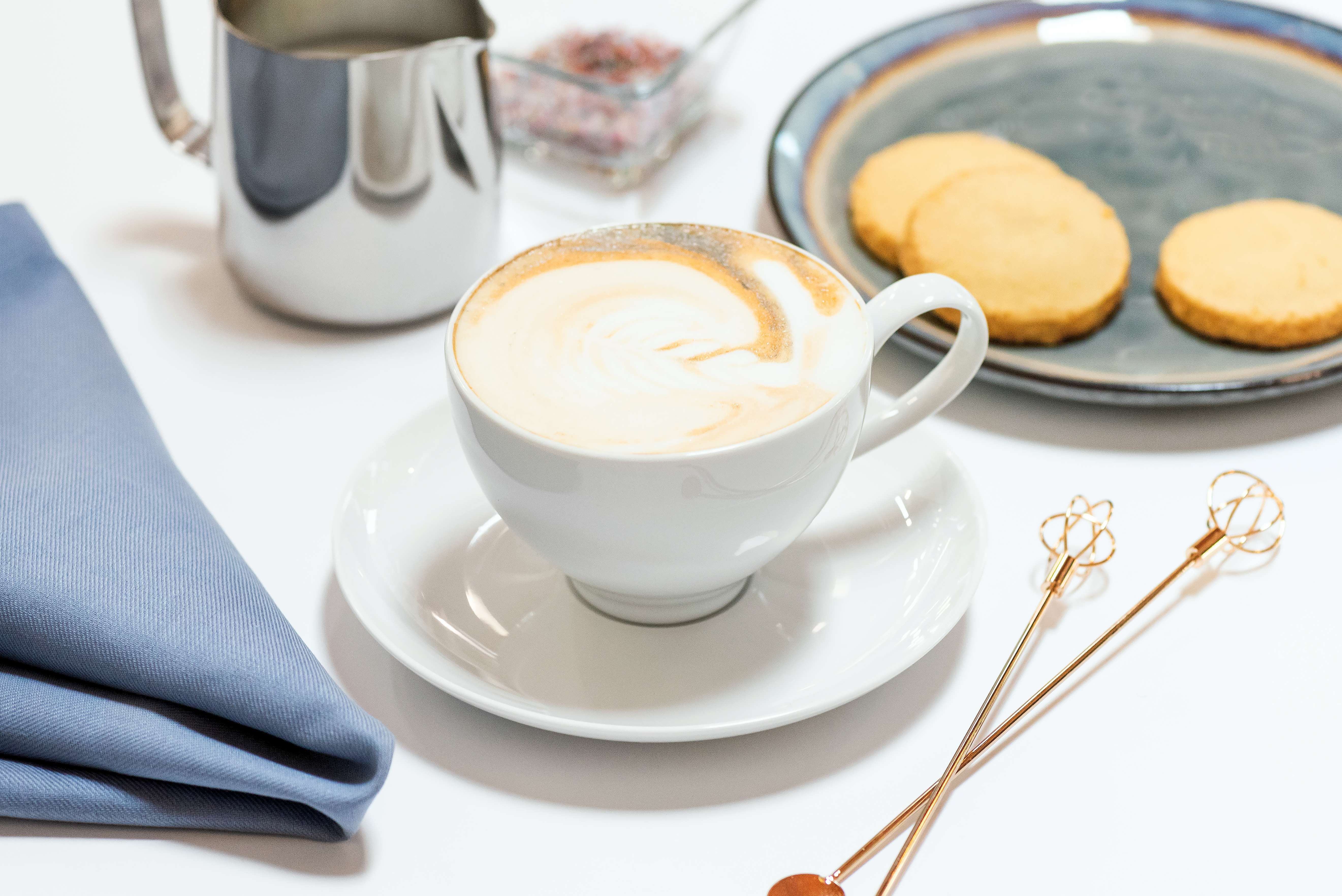 Lactose-Free Glitter Latte Recipe
