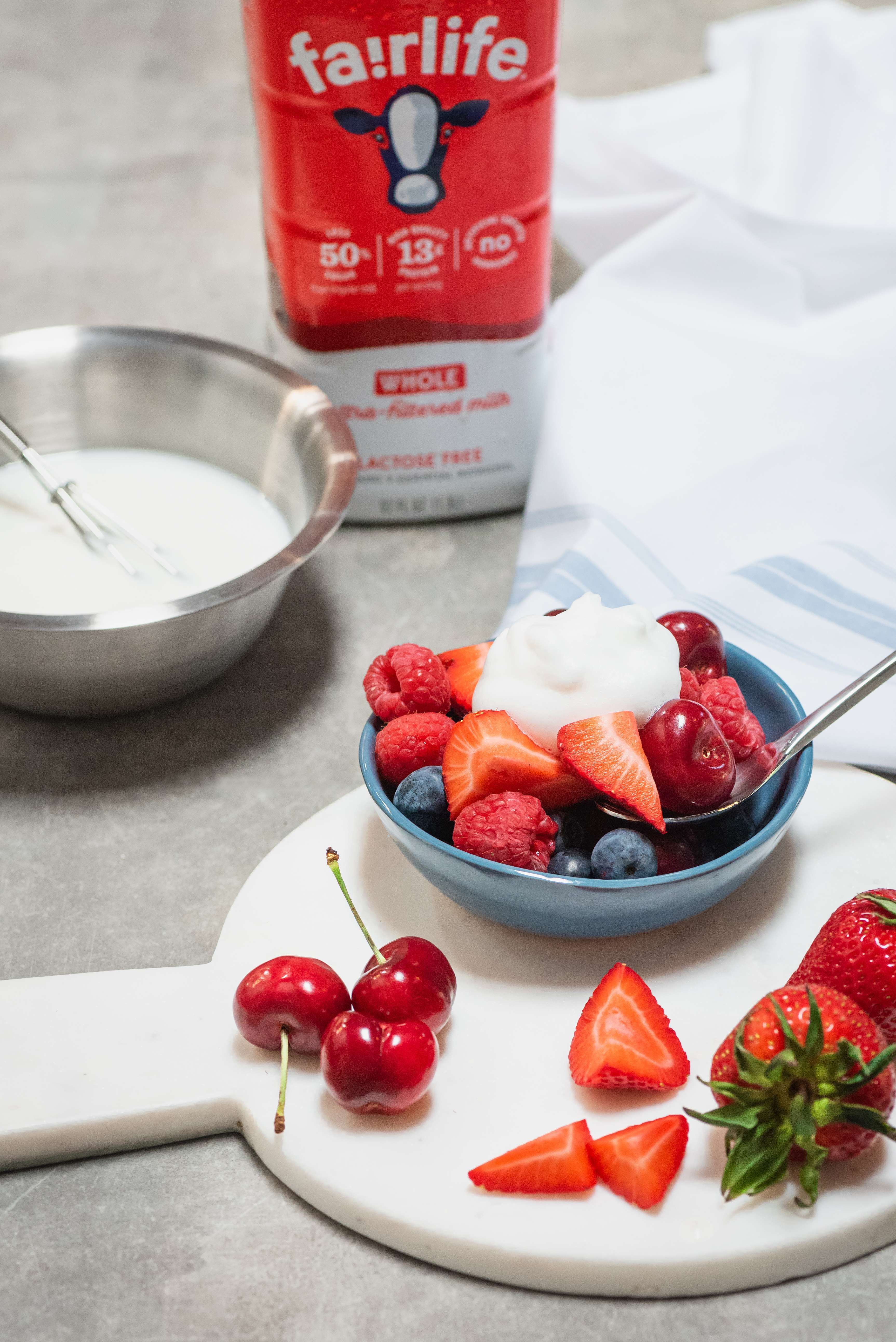 Whipped Froth Topping Recipe
