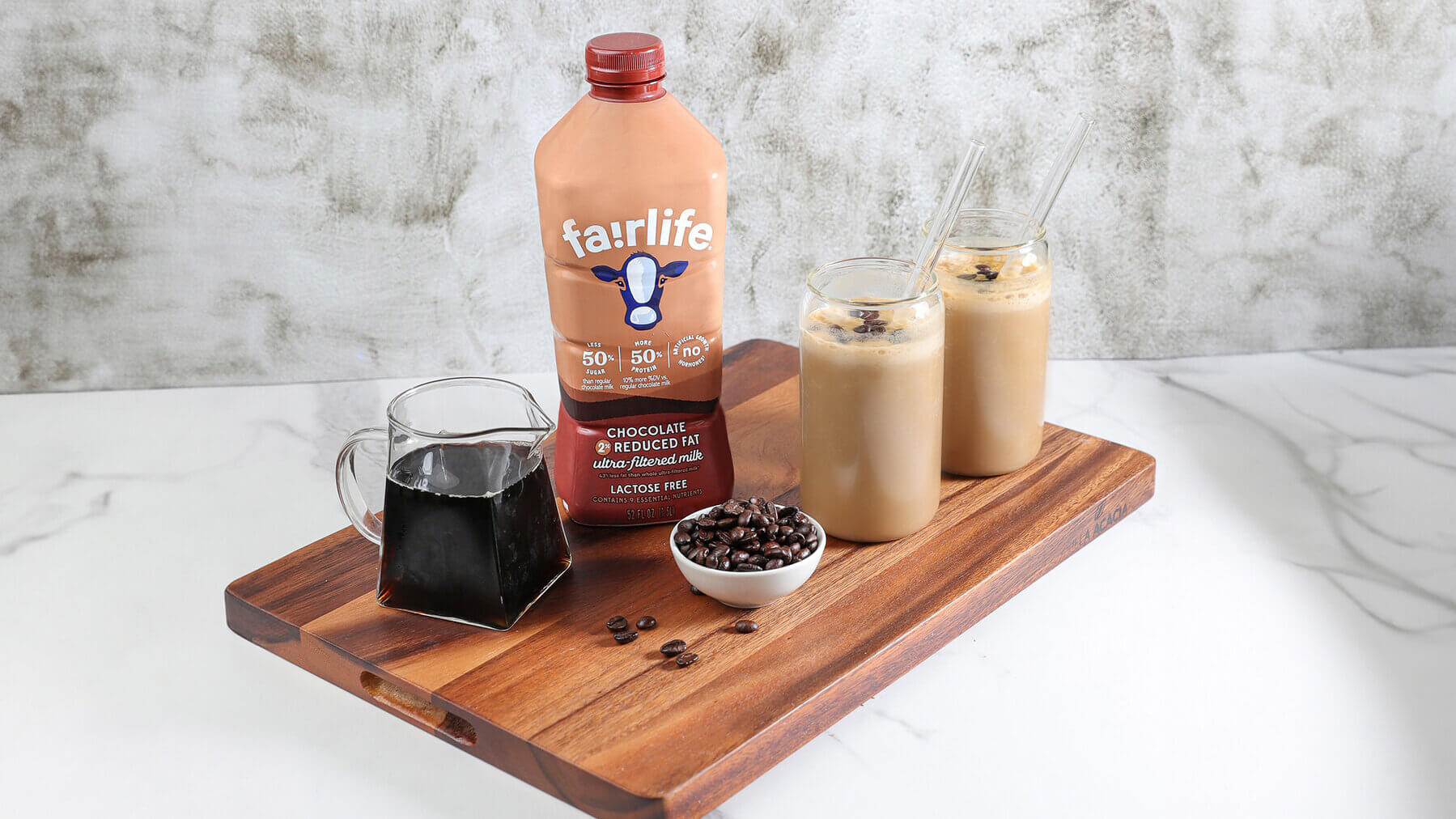 Lactose-Free Frozen Chocolate Cold Brew Smoothie Recipe