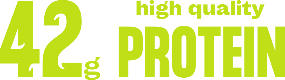 42g high quality protein
