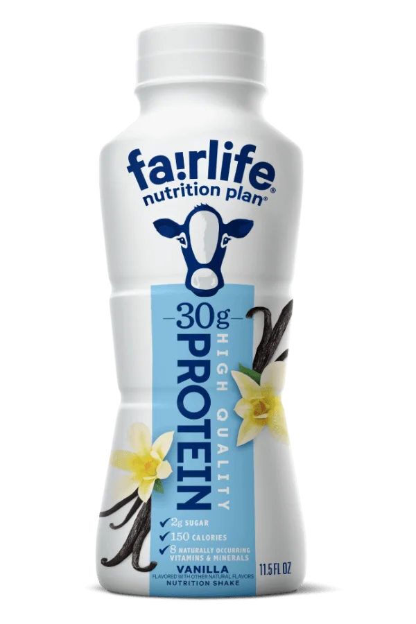 fairlife Nutrition Plan Vanilla Nutrition Shake