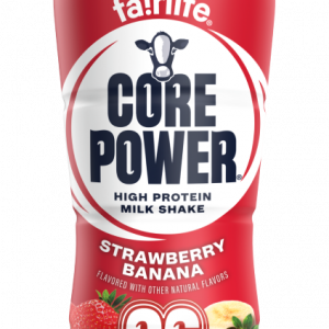 Strawberry Banana High Protein Milkshake