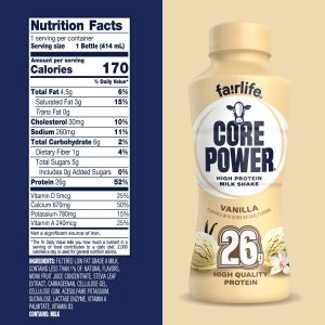 Core Power Vanilla High Protein Milkshake